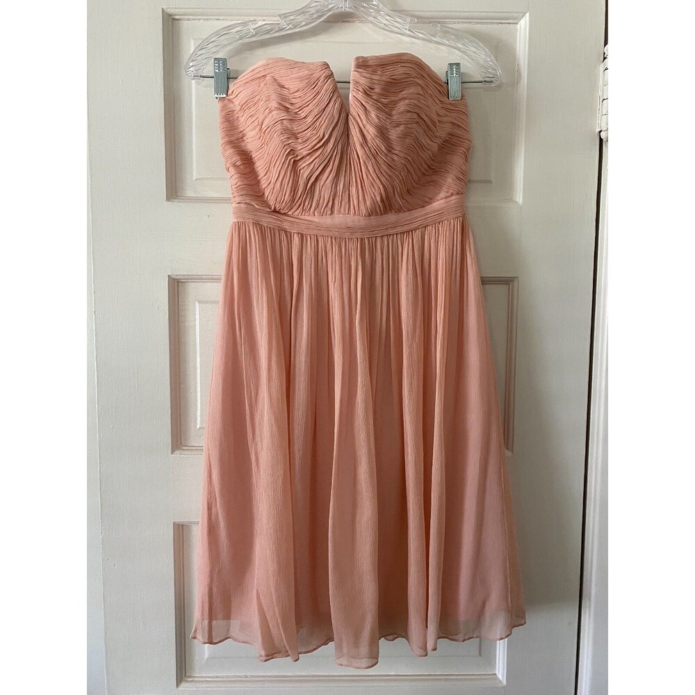 J.Crew Pink Bridesmaid Cocktail NADIA Dress. Size 2 NWT. $228